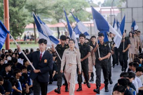 วิทยาลัยเทคนิคกำแพงเพชร จัดงานแสดงมุทิตาจิตแด่ผู้เกษียณอายุราชการ เพื่อแสดงความรัก ความเคารพ และความกตัญญูกตเวที 